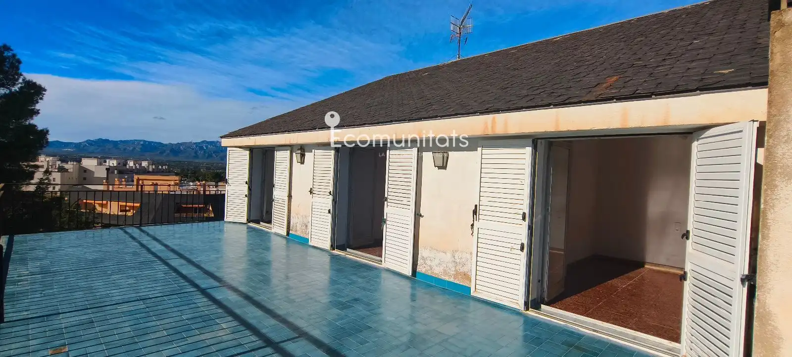 Vista exterior de Ático en venta en Tortosa con Terraza