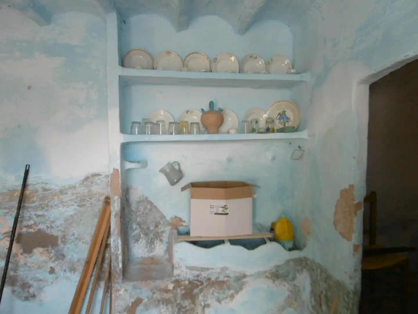 Cocina de Finca rústica en venta en Sierra Engarcerán con Jardín privado y Trastero