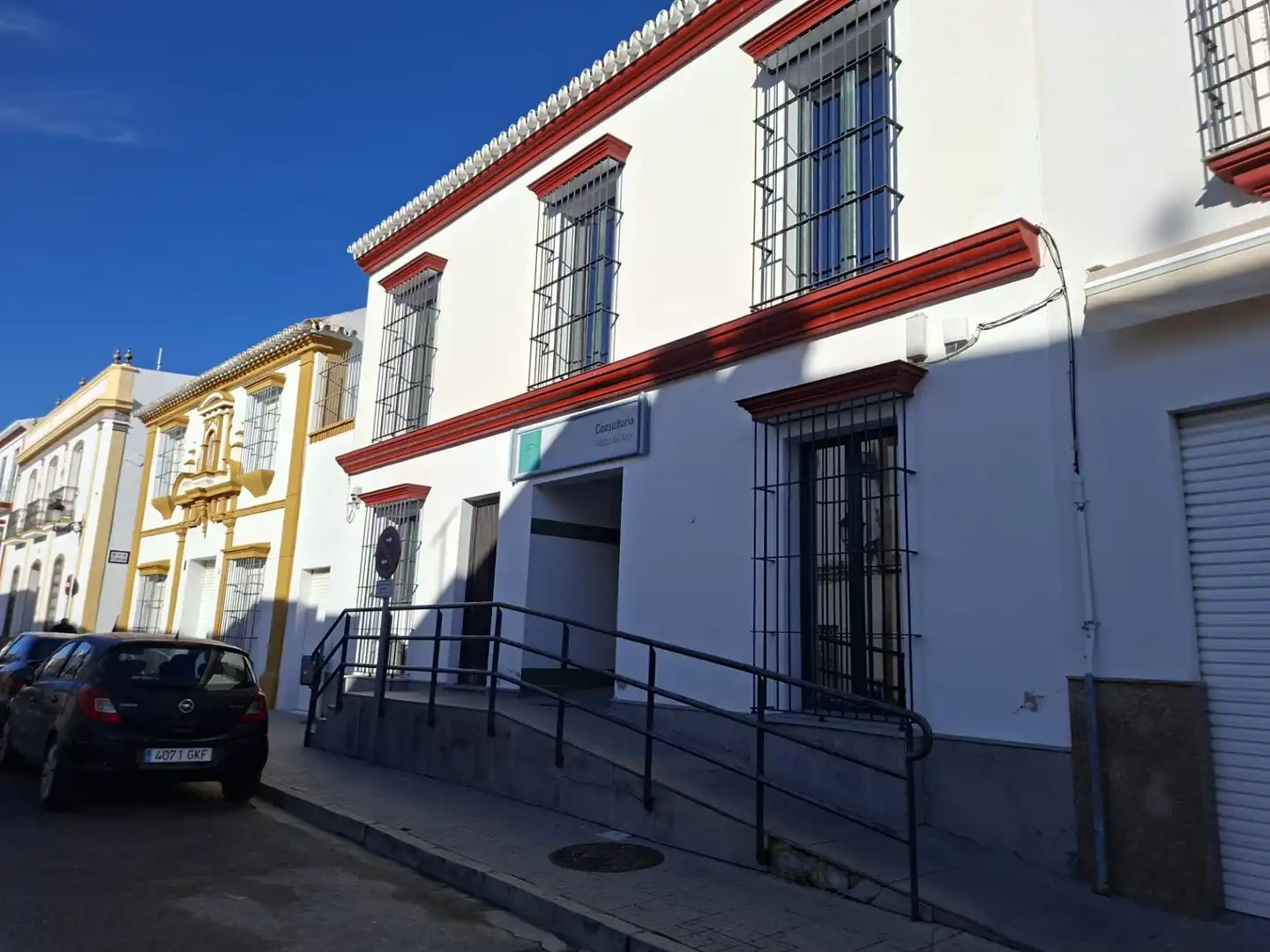 Vista exterior de Casa o xalet en venda en Villalba del Alcor amb Traster i Balcó