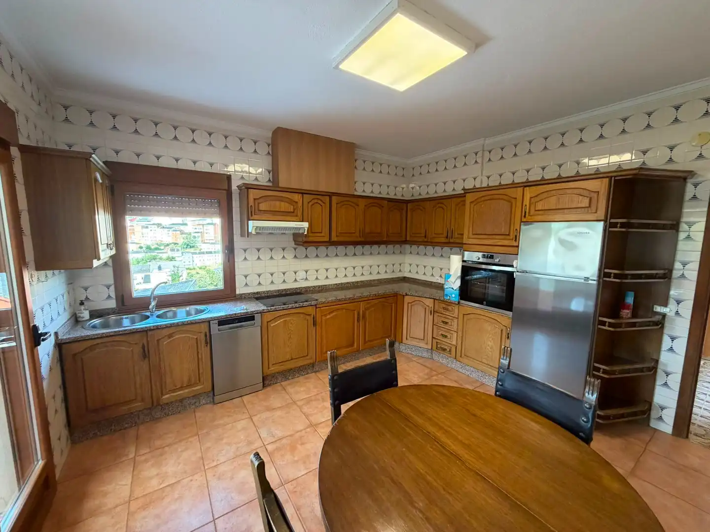 Cocina de Casa o chalet de alquiler en Lugo con Calefacción, Terraza y Amueblado