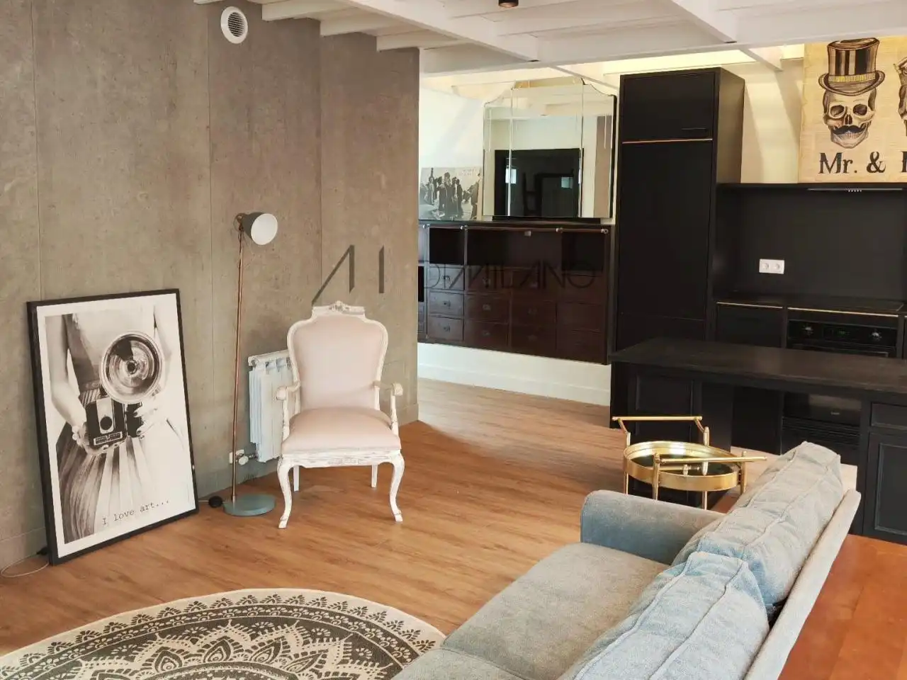 Wohnzimmer von Maisonette zum Verkauf in Vigo  mit Heizung