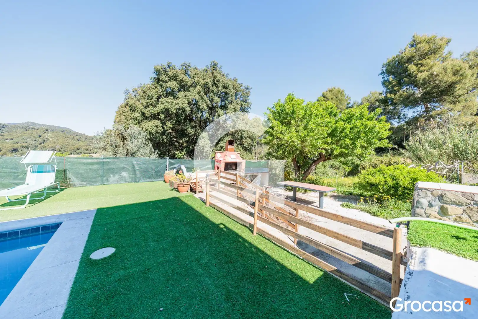 Jardí de Casa o xalet en venda en Terrassa amb Aire condicionat, Calefacció i Jardí privat