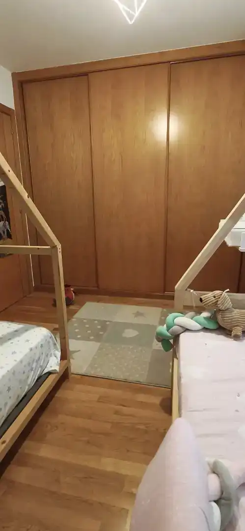 Bedroom of Flat for sale in Boqueixón  with Parquet flooring, Storage room and Furnished