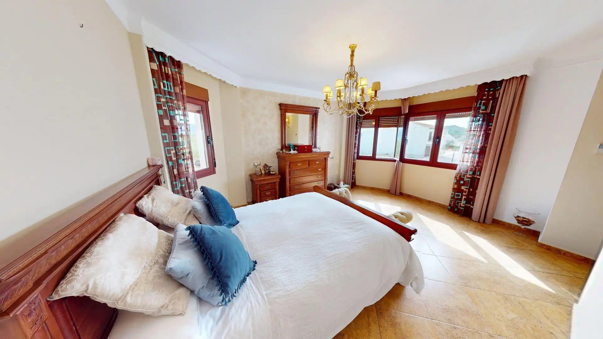 Bedroom of Houses for sale in Colmenar  with Air Conditioner, Heating and Private garden