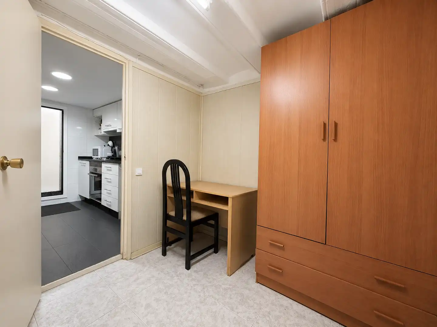Schlafzimmer von Maisonette zum Verkauf in Barcelona mit Möbliert