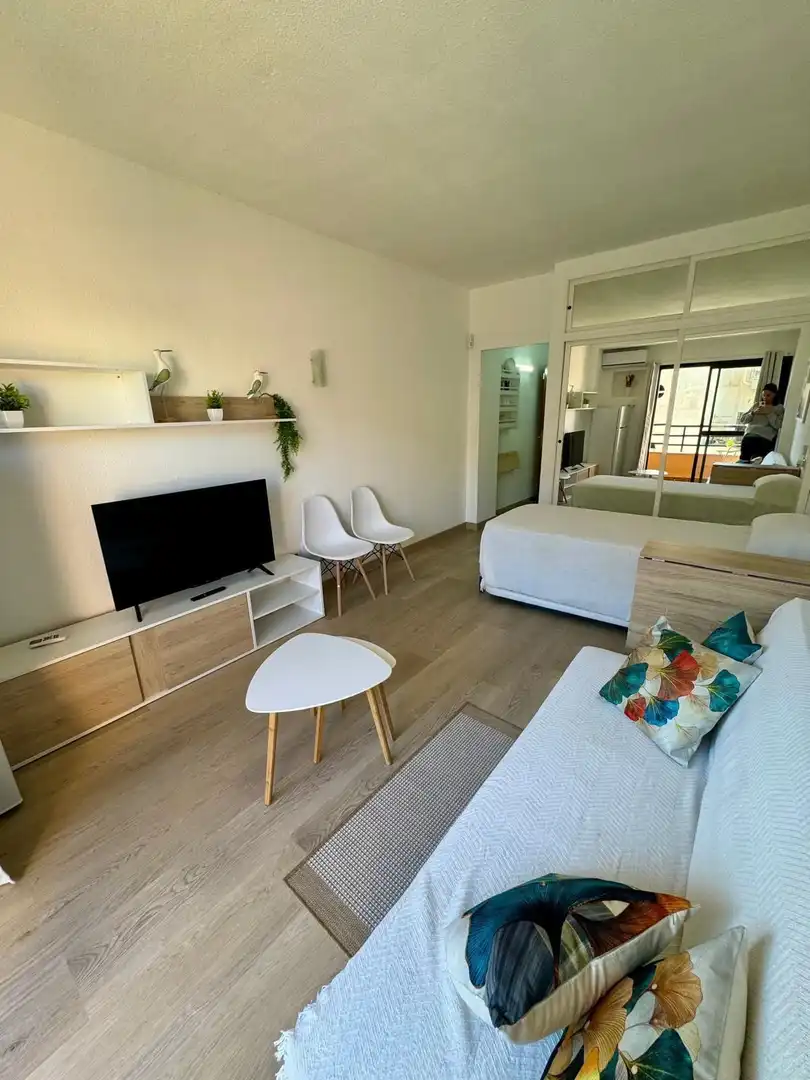 Living room of Study for rent in Torremolinos  with Air Conditioner and Furnished