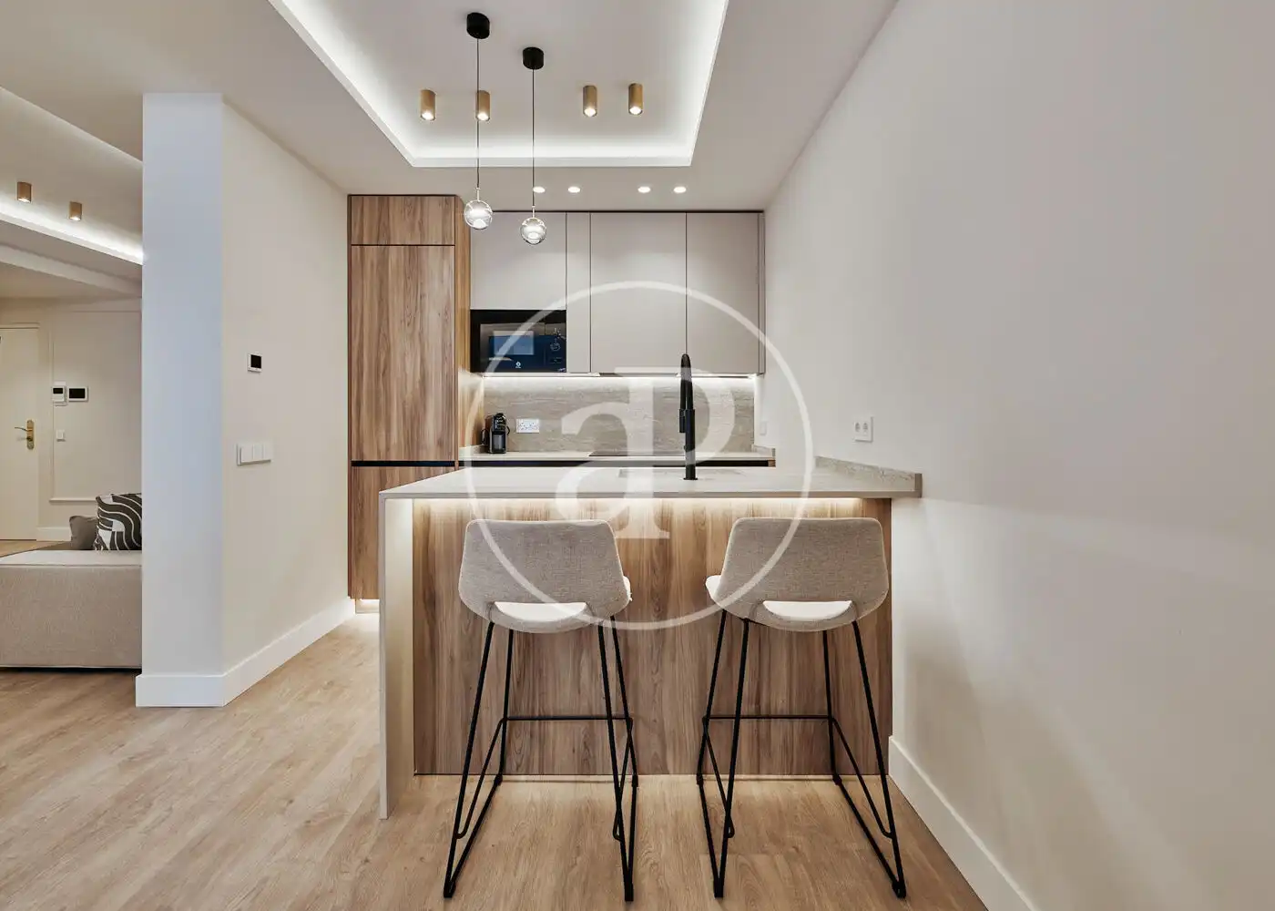Kitchen of Flat for sale in Madrid  with Air Conditioner, Heating and Terrace