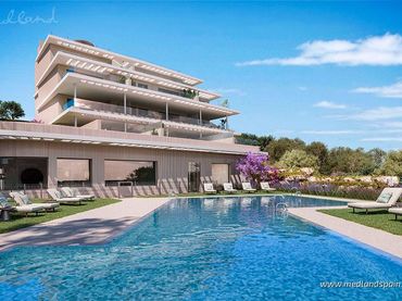 Appartement compact avec piscine à vendre à Selwo