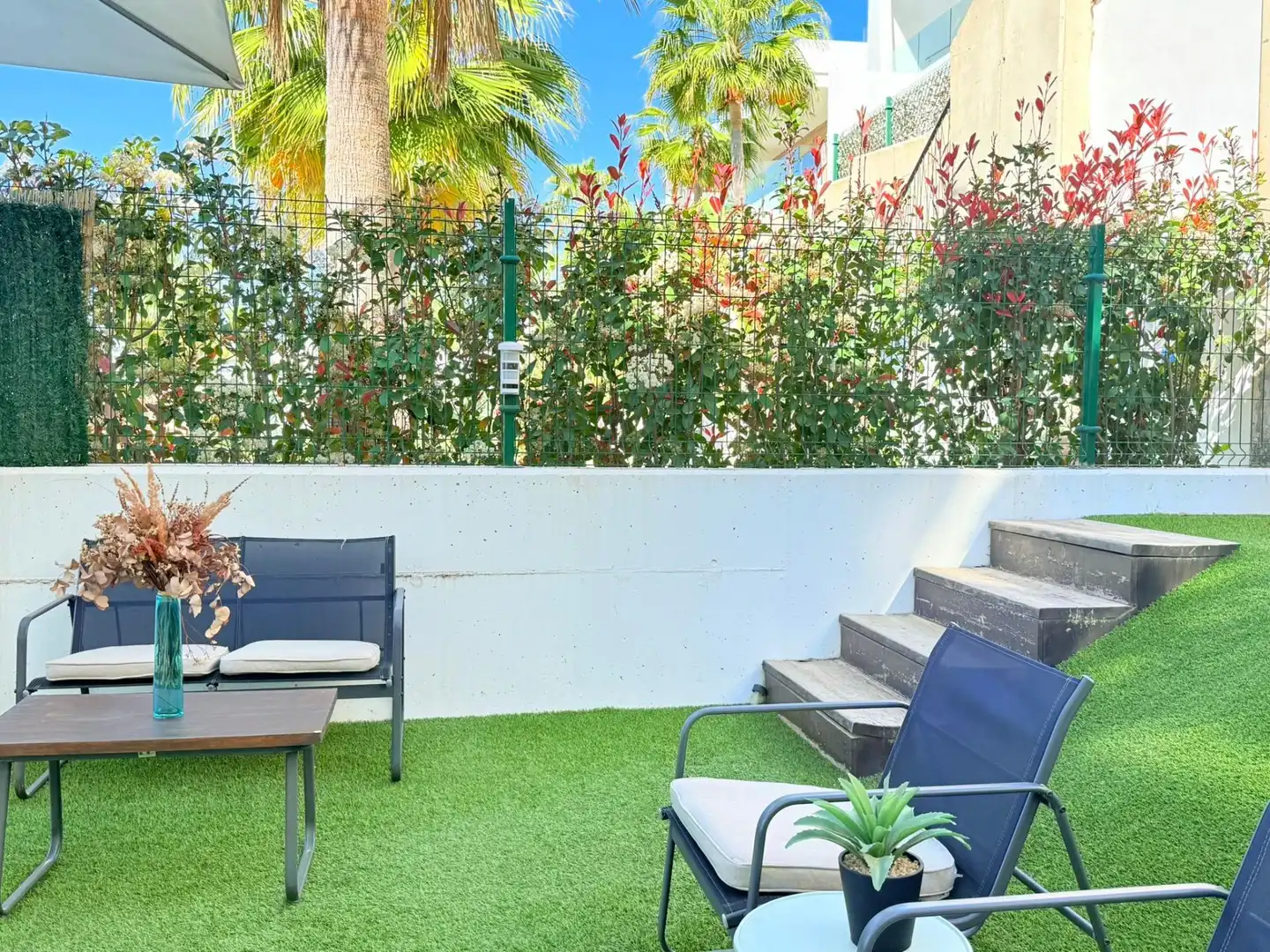Terraza de Dúplex en venta en Finestrat con Aire acondicionado, Calefacción y Piscina
