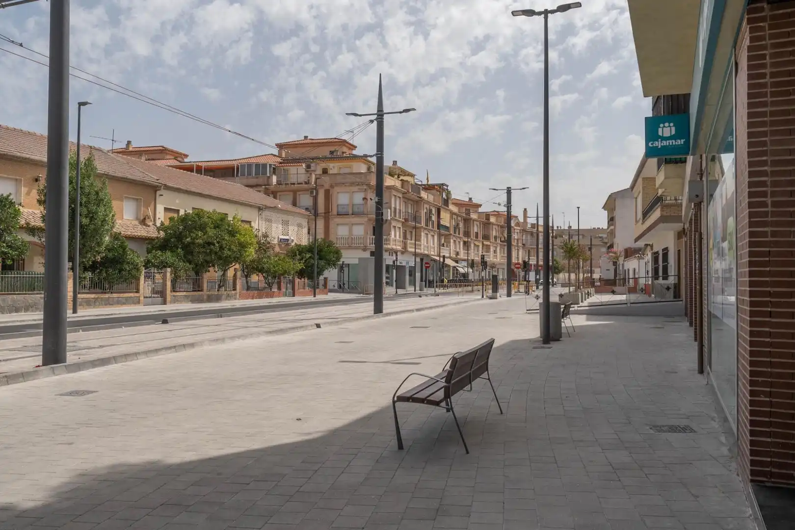 Vista exterior de Planta baixa en venda en Churriana de la Vega amb Terrassa