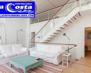 Living room of Single-family semi-detached for sale in Marina de Cudeyo  with Heating, Private garden and Parquet flooring