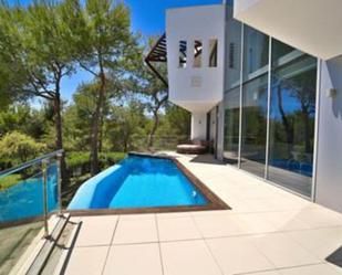 Swimming pool of Single-family semi-detached to rent in Marbella  with Air Conditioner, Terrace and Storage room