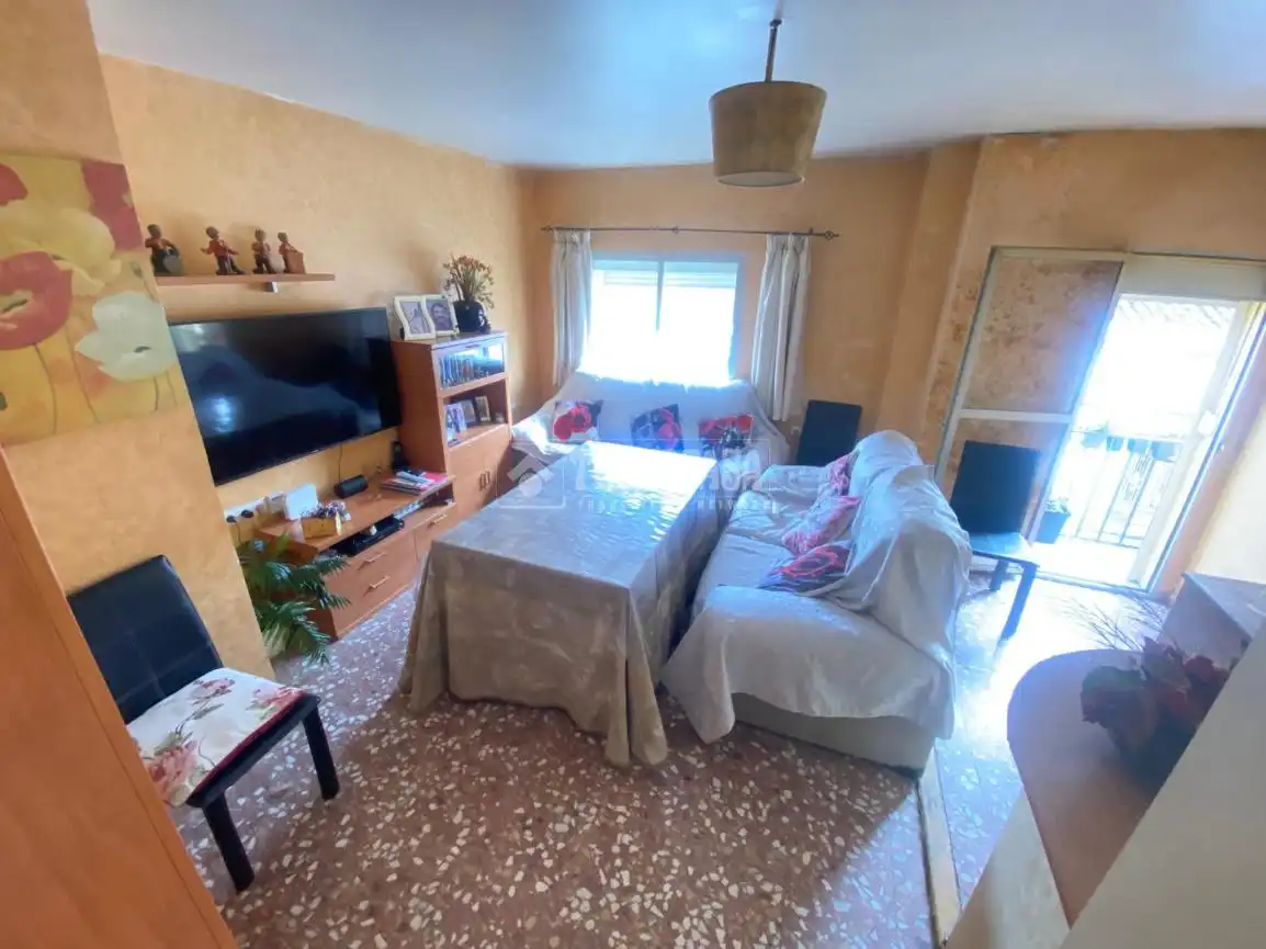 Sala de estar de Piso en venta en Badajoz con Balcón