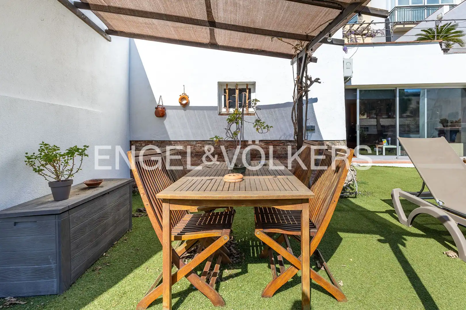 Terrassa de Casa o xalet en venda en Mataró amb Aire condicionat, Calefacció i Jardí privat