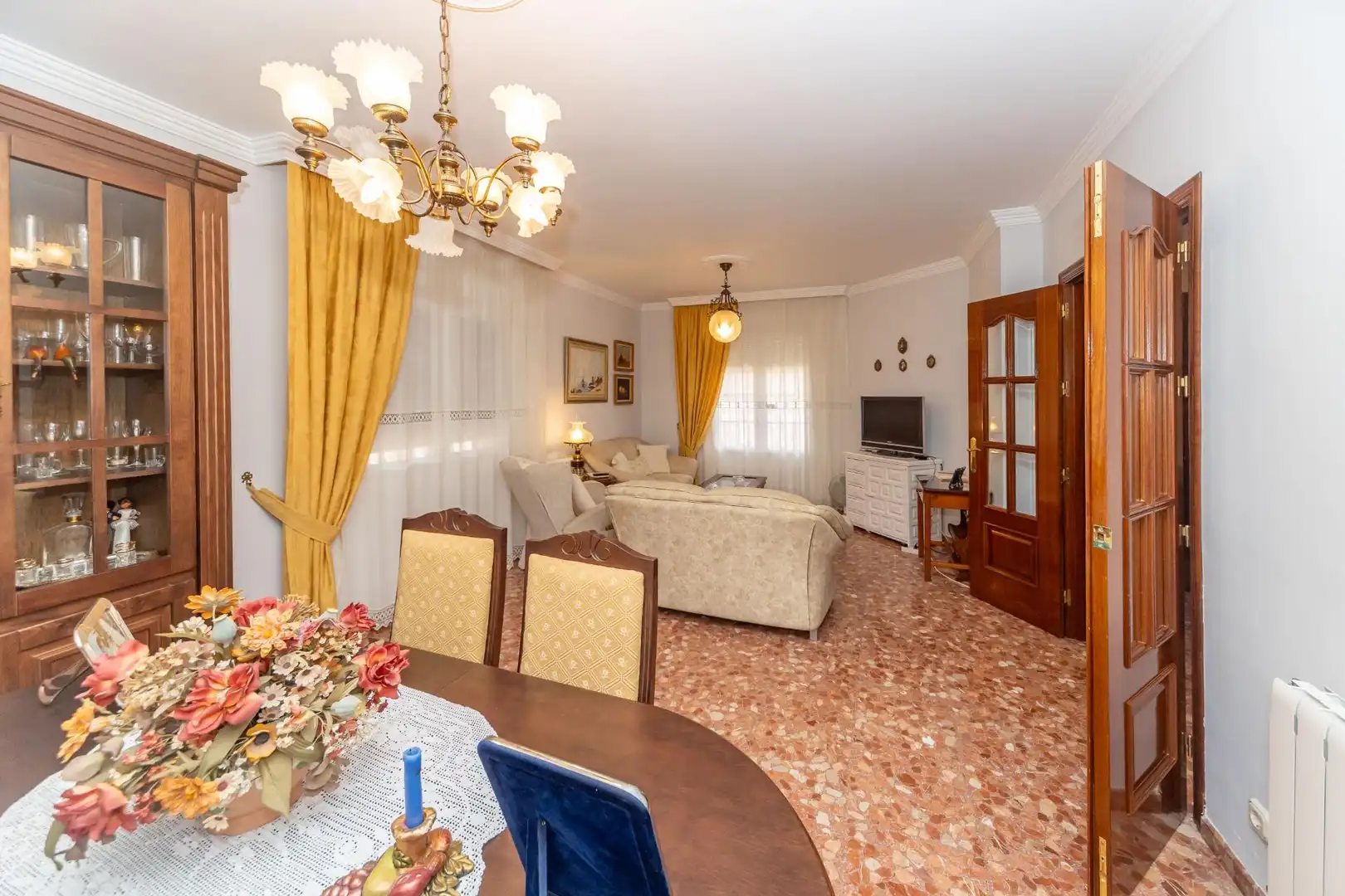 Living room of Houses for sale in Aldeire  with Air Conditioner, Heating and Balcony