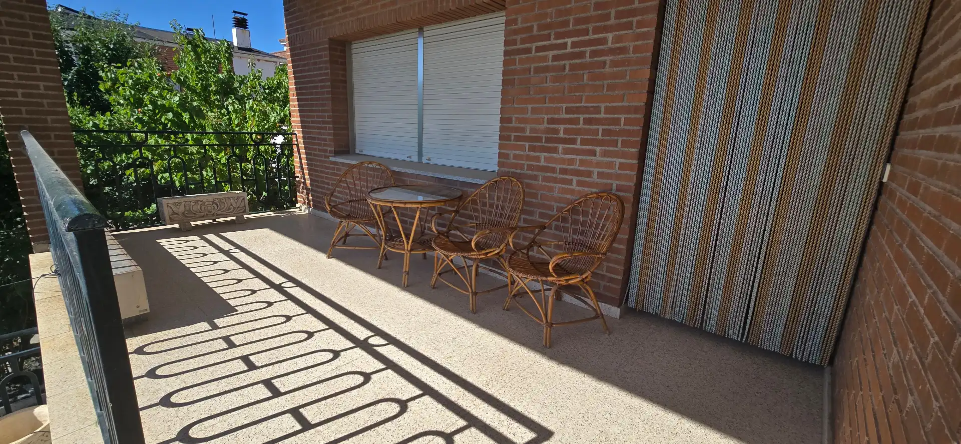 Terrassa de Casa o xalet en venda en Villacastín amb Calefacció, Jardí privat i Balcó