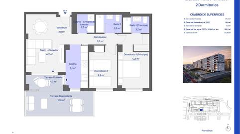 Photo 2 from new construction home in Flat for sale in Giusseppe Verdi, 101, San José - Los Metales, Valencia