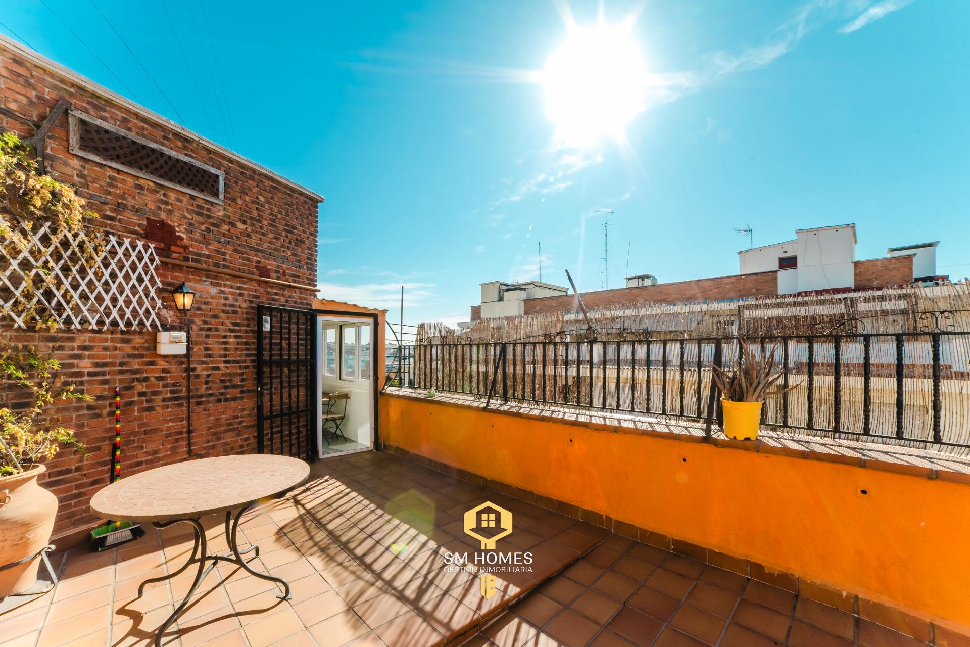 Terrace of Attic to rent in  Madrid Capital  with Air Conditioner, Heating and Terrace