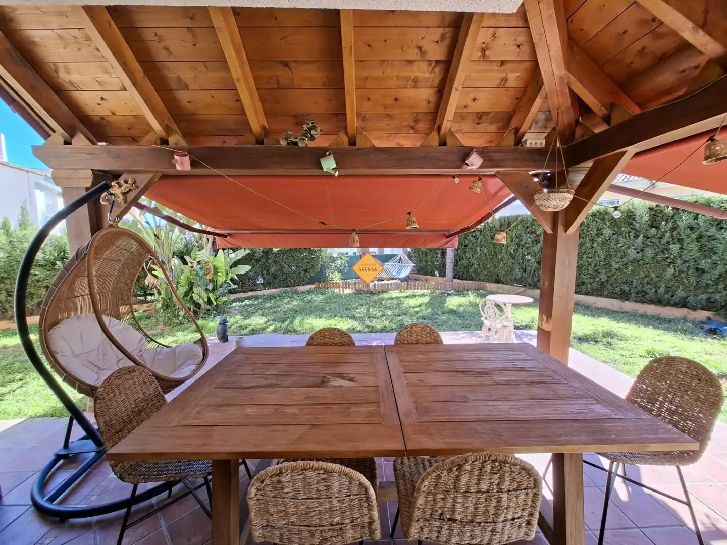 Terraza de Casa o chalet en venta en Paterna con Aire acondicionado, Calefacción y Jardín privado