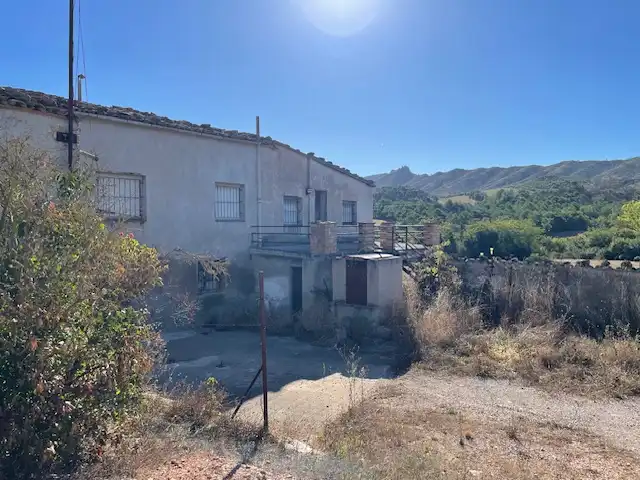 Vista exterior de Finca rústica en venta en Bellprat con Amueblado