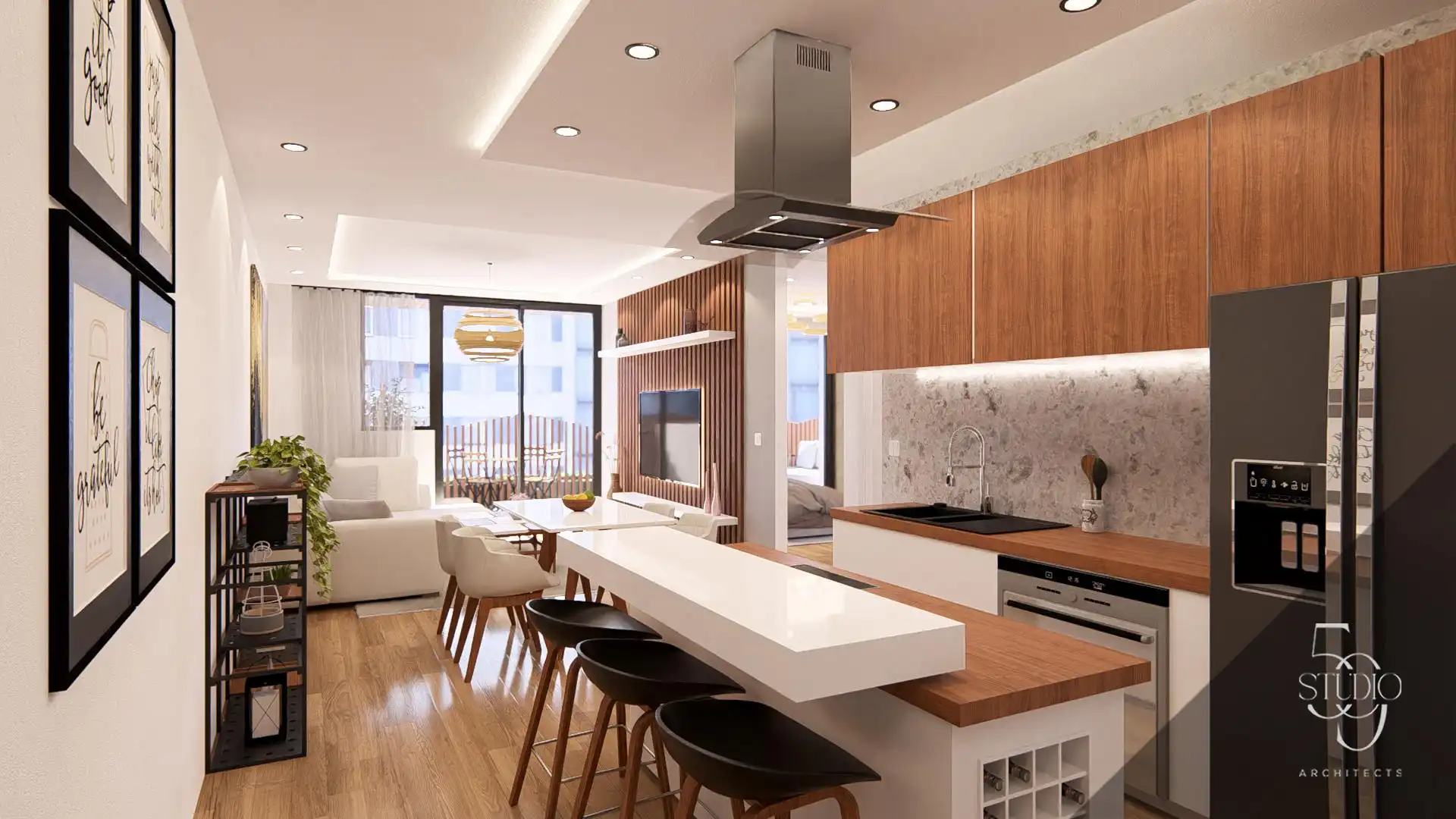 Cocina de Apartamento en venta en Fuengirola con Aire acondicionado, Calefacción y Balcón