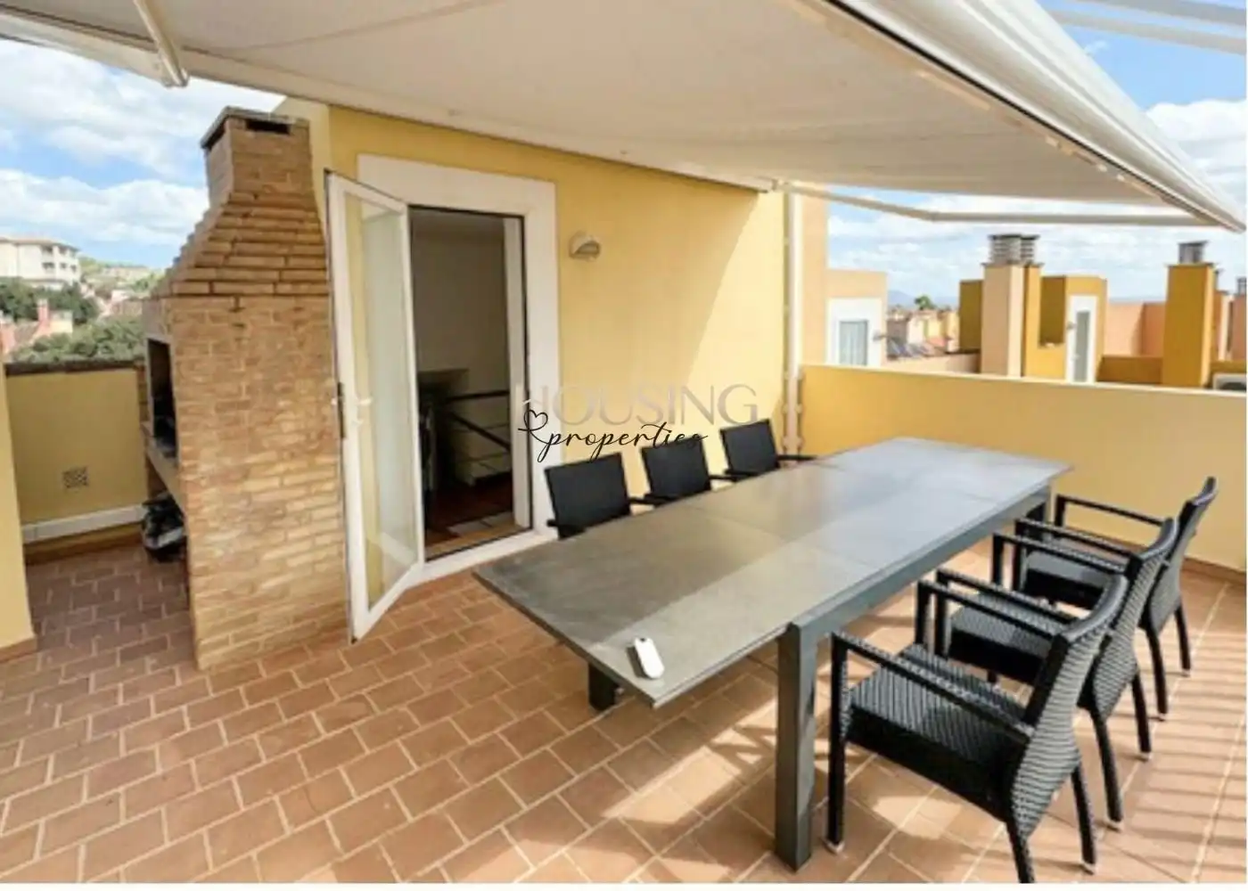 Terrassa de Casa adosada en venda en  Palma de Mallorca amb Terrassa, Balcó i Piscina comunitària