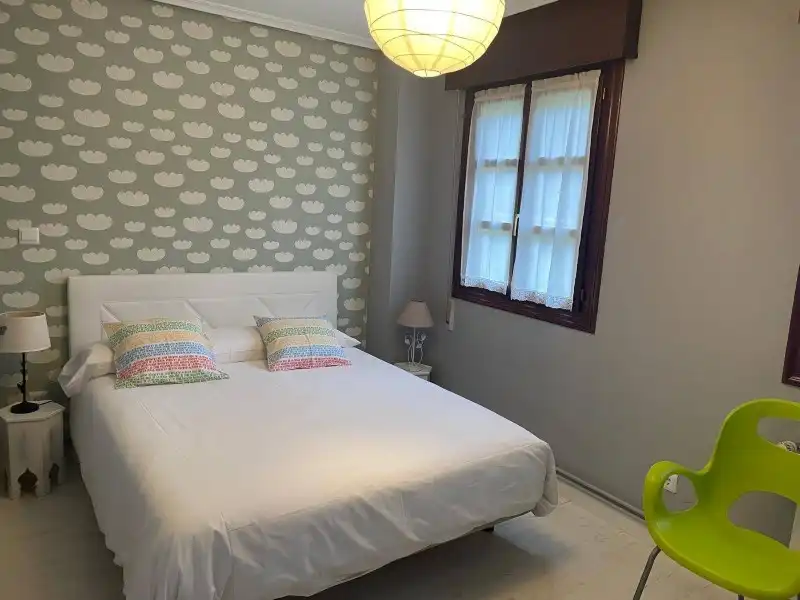 Bedroom of Apartments for sale in Comillas (Cantabria)  with Heating, Private garden and Parquet flooring