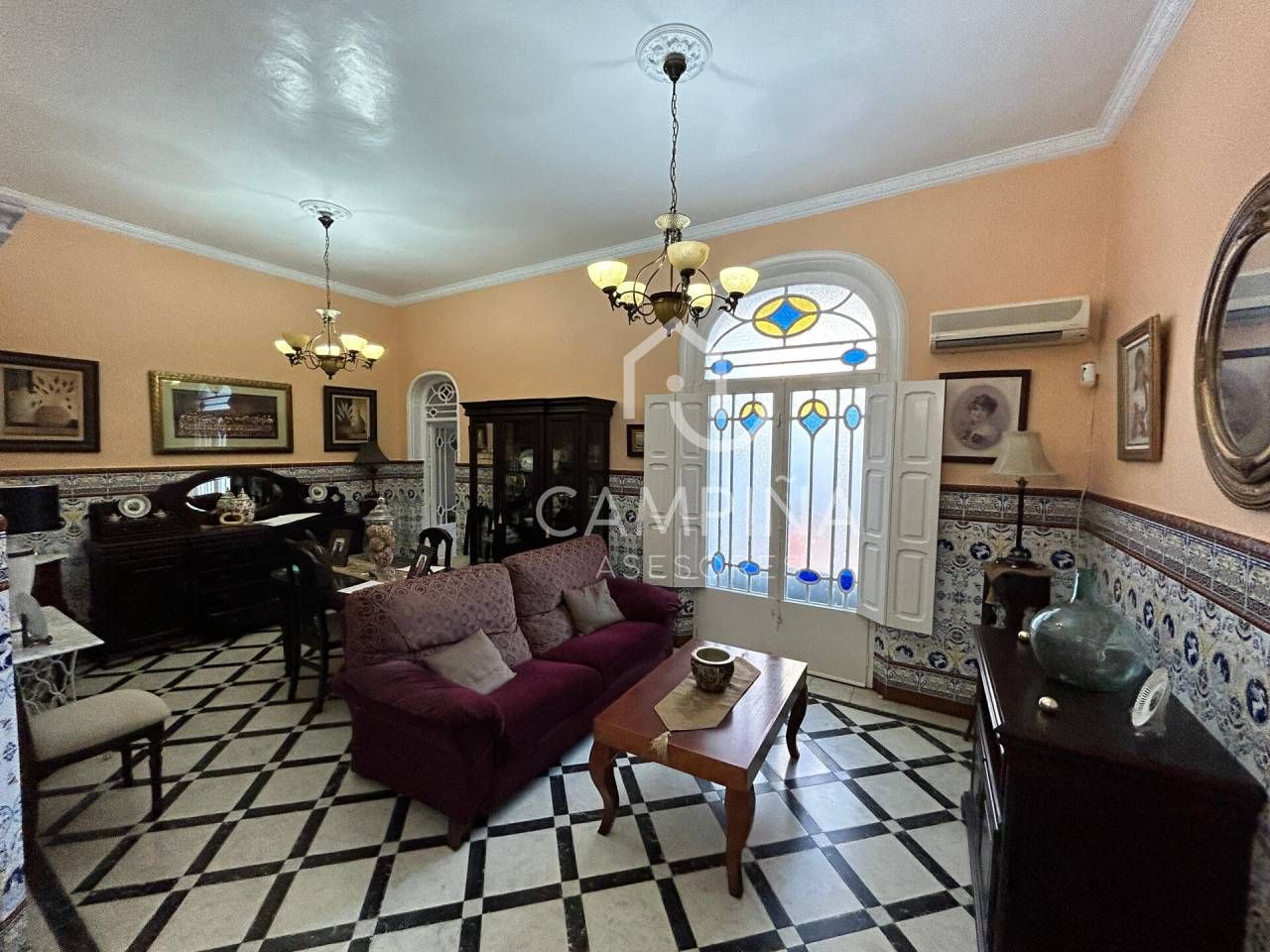 Living room of House or chalet for sale in Trigueros  with Private garden and Terrace