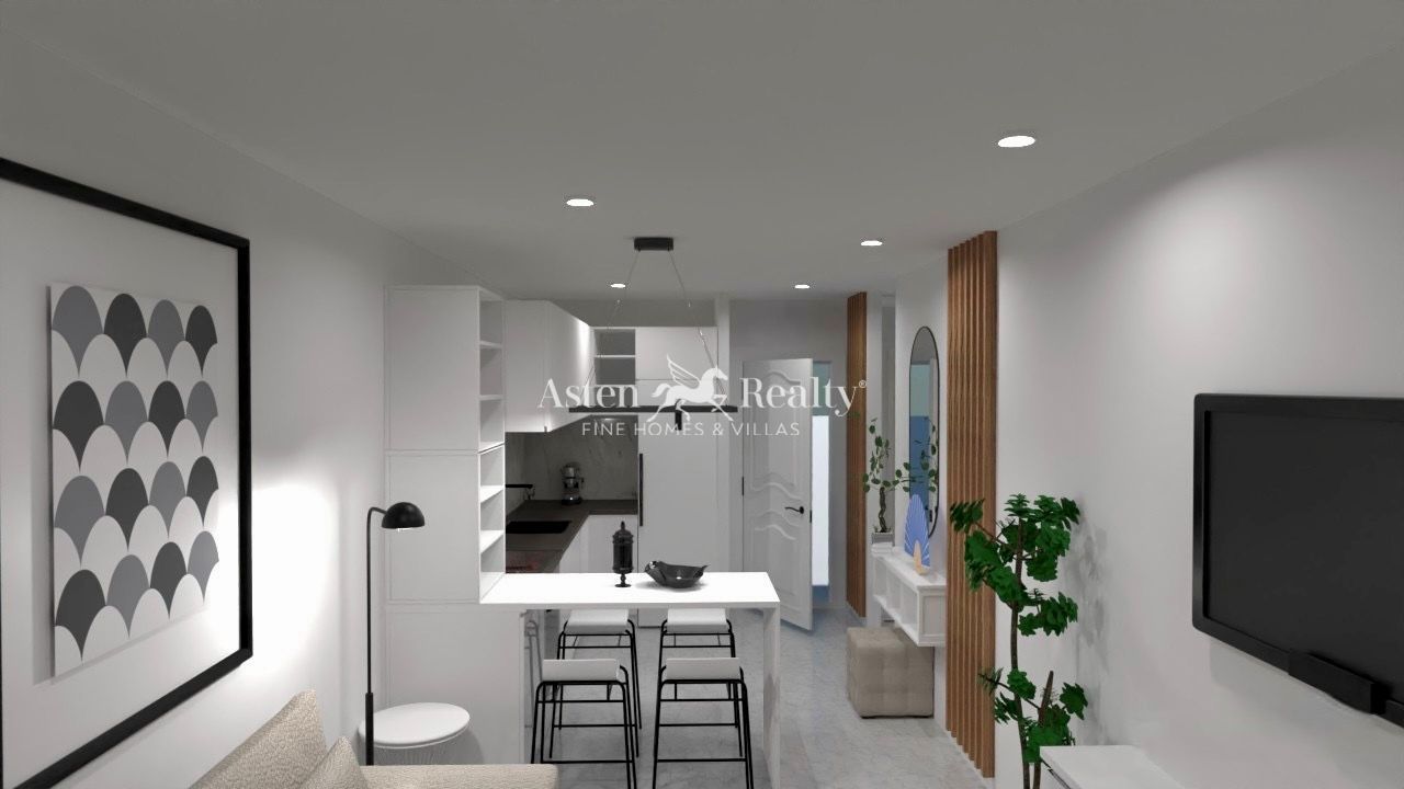Kitchen of Flat for sale in Guía de Isora  with Terrace, Storage room and Swimming Pool