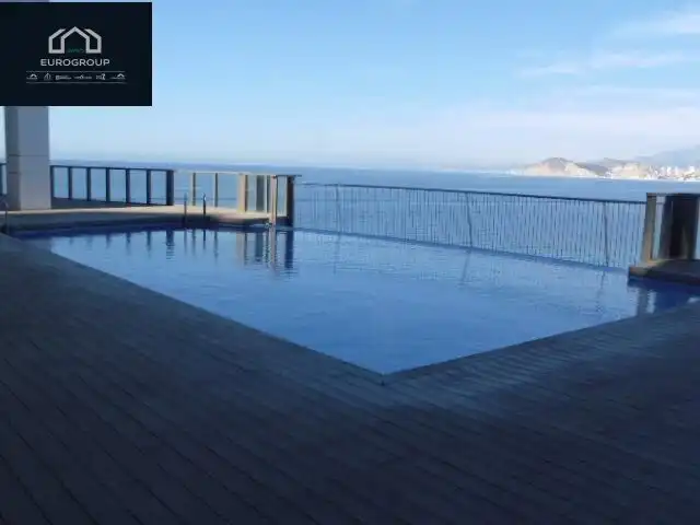 Schwimmbecken von Wohnungen zur Miete in Benidorm mit Heizung, Terrasse und Möbliert