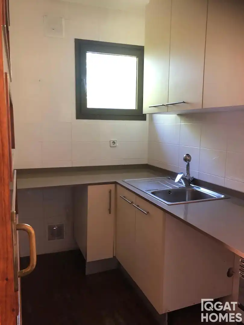 Cocina de Piso de alquiler en Sant Cugat del Vallès con Aire acondicionado, Calefacción y Terraza