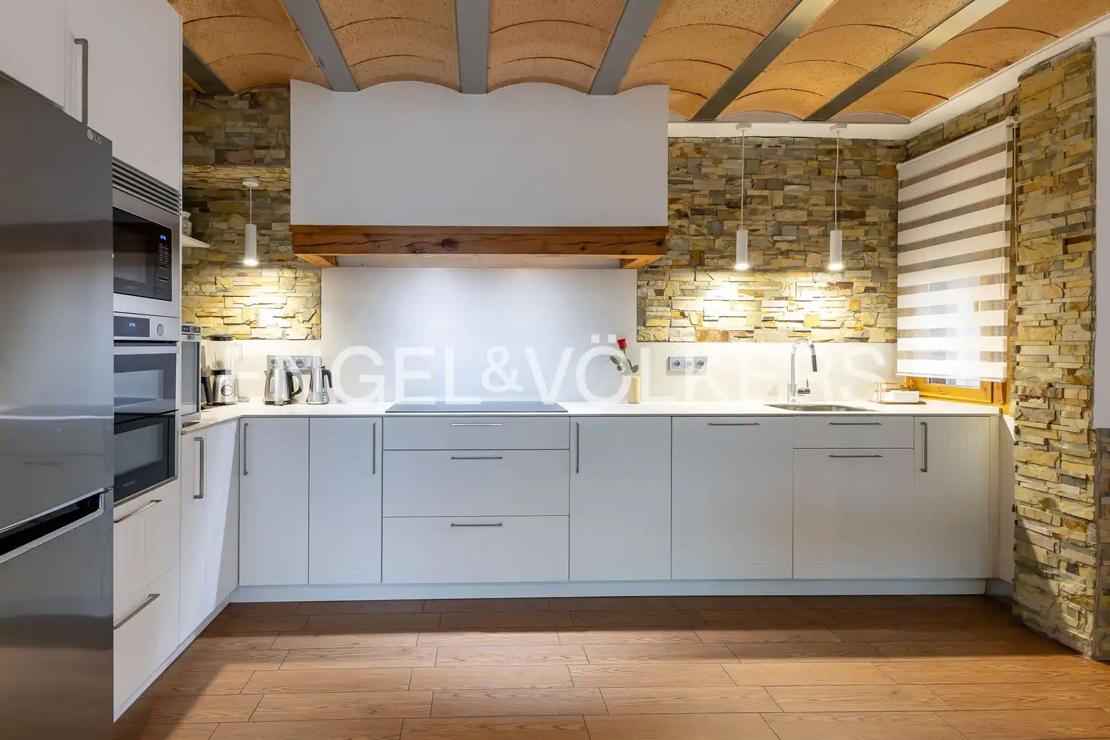 Cocina de Casa o chalet en venta en Venturada con Aire acondicionado, Calefacción y Jardín privado