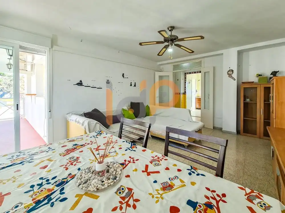 Living room of Flat for sale in Purchena  with Air Conditioner, Terrace and Balcony