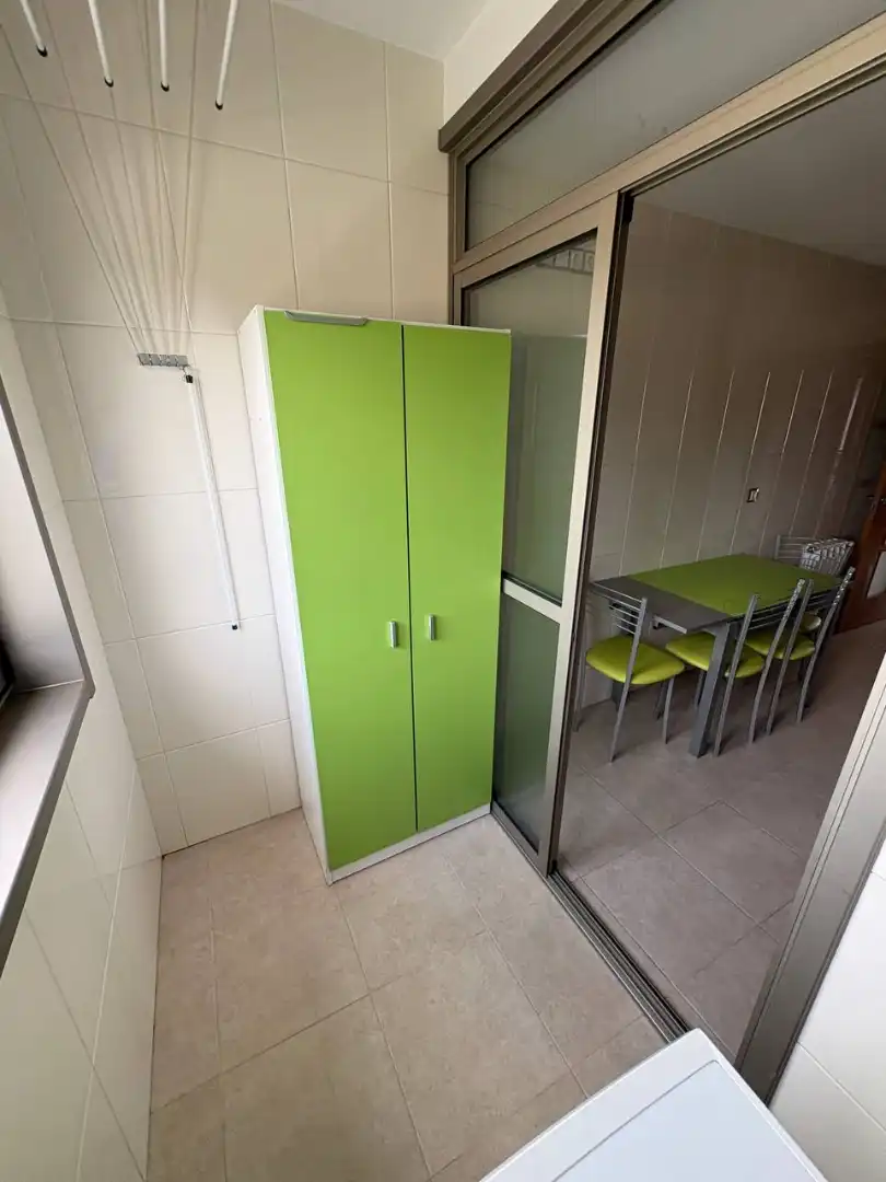 Kitchen of Flat for rent in Culleredo  with Heating, Parquet flooring and Furnished