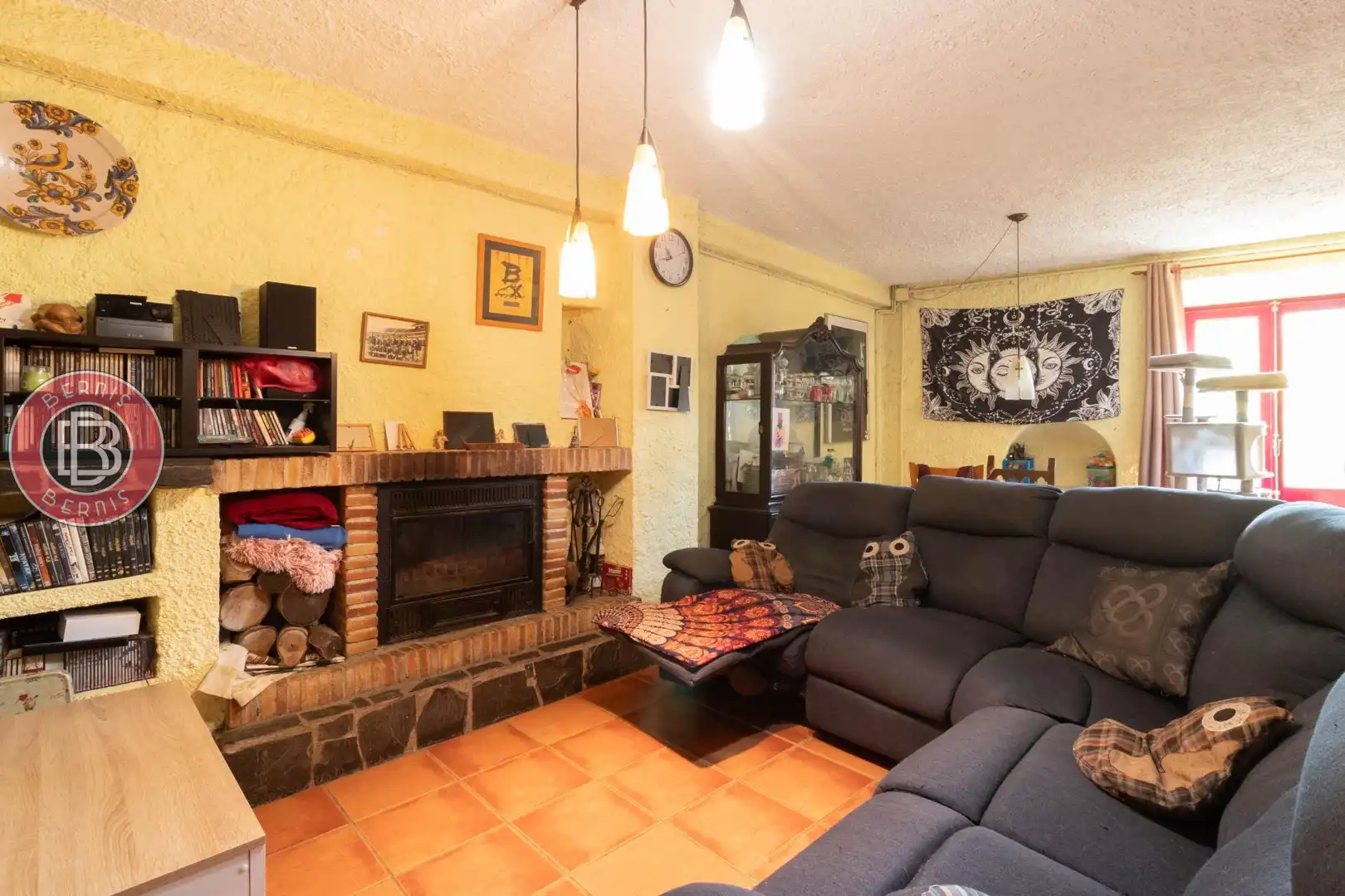 Sala de estar de Casa adosada en venta en Piera, Barcelona