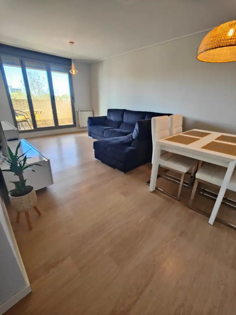 Living room of Flat for sale in Albacete  with Heating, Terrace and Storage room
