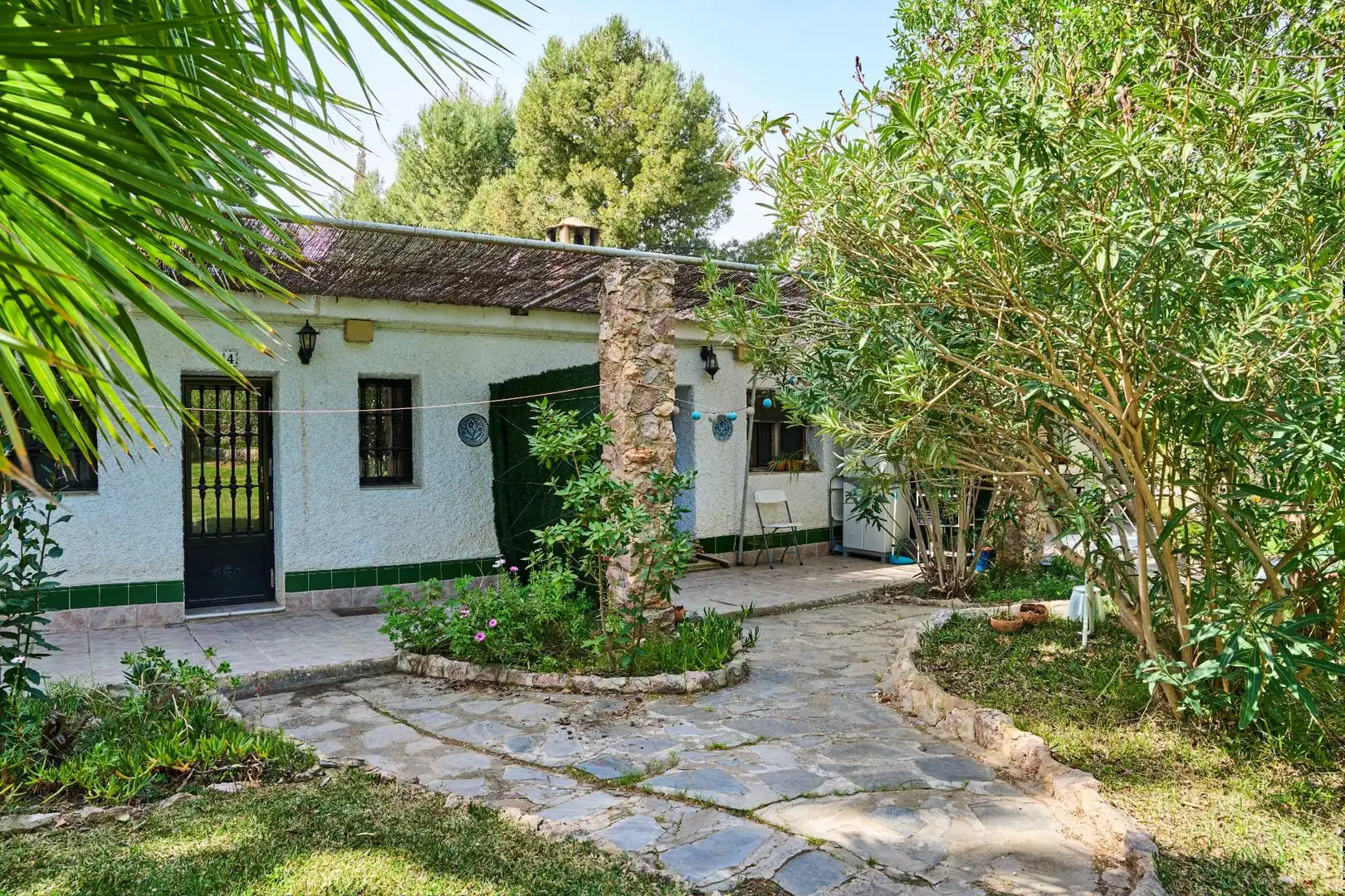 Jardí de Finca rústica en venda en Órgiva amb Jardí privat, Terrassa i Moblat