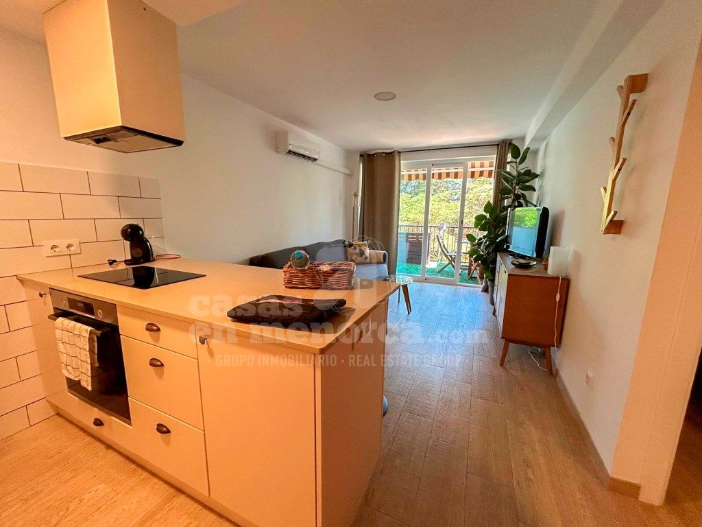 Vista exterior de Apartamento en venta en Ciutadella de Menorca con Aire acondicionado, Jardín privado y Terraza