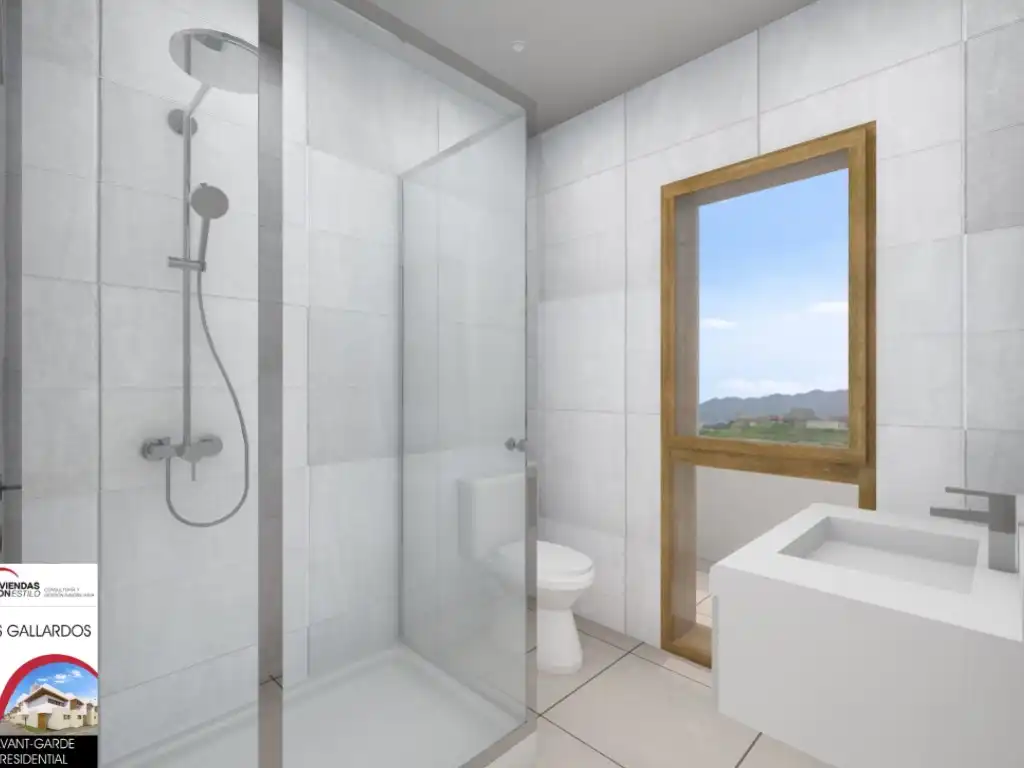 Baño de Dúplex en venta en Los Gallardos con Jardín privado y Terraza