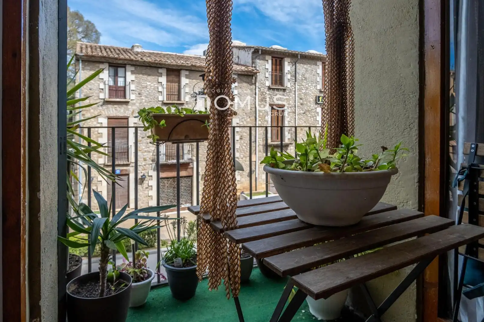 Terrasse von Wohnung zum Verkauf in Besalú mit Heizung und Terrasse