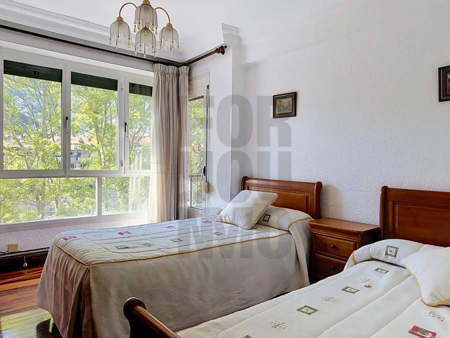 Schlafzimmer von Wohnung zum Verkauf in Ordizia mit Heizung und Balkon