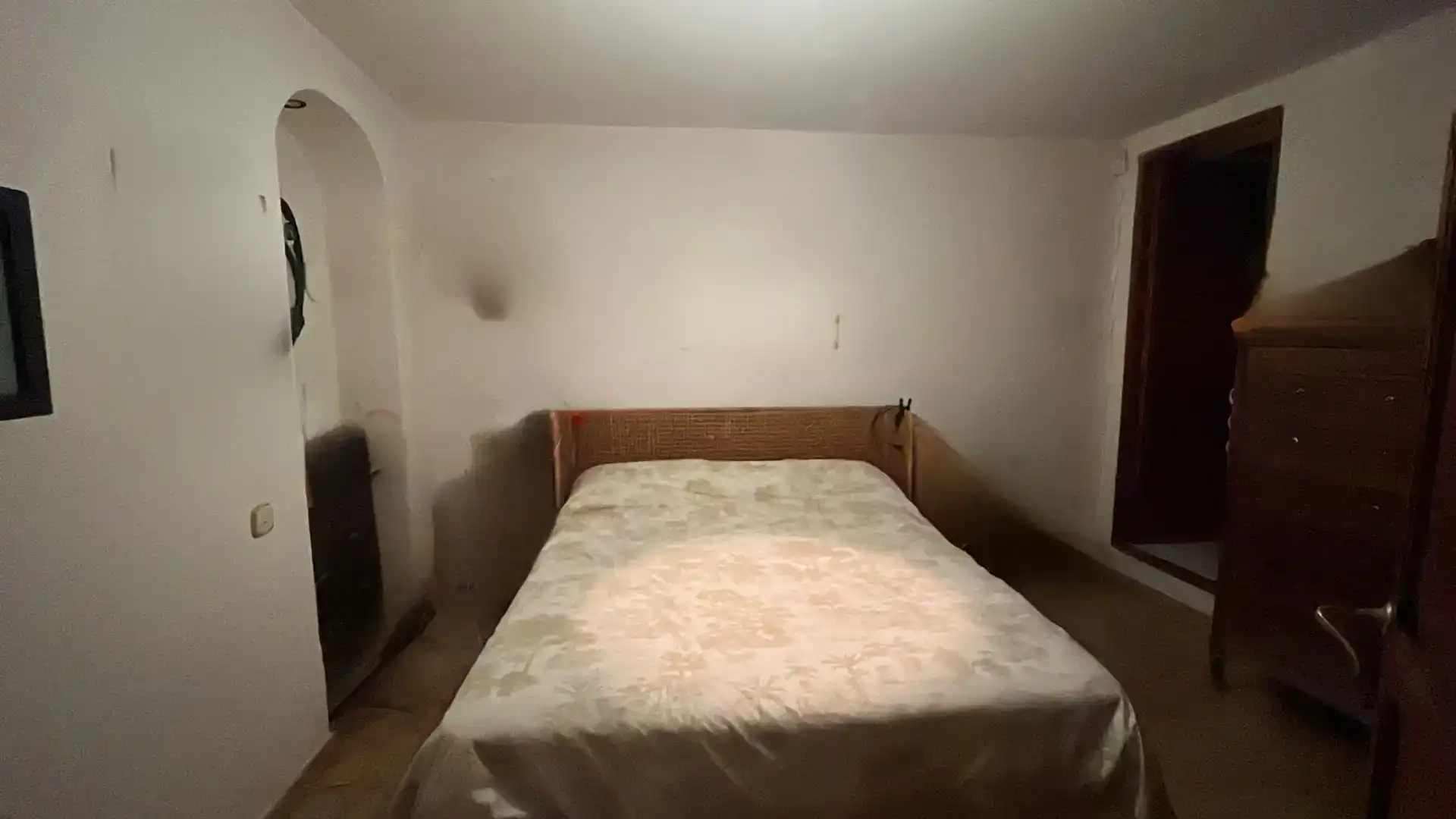 Dormitori de Casa adosada de lloguer en Murcia amb Aire condicionat, Moblat i Balcó