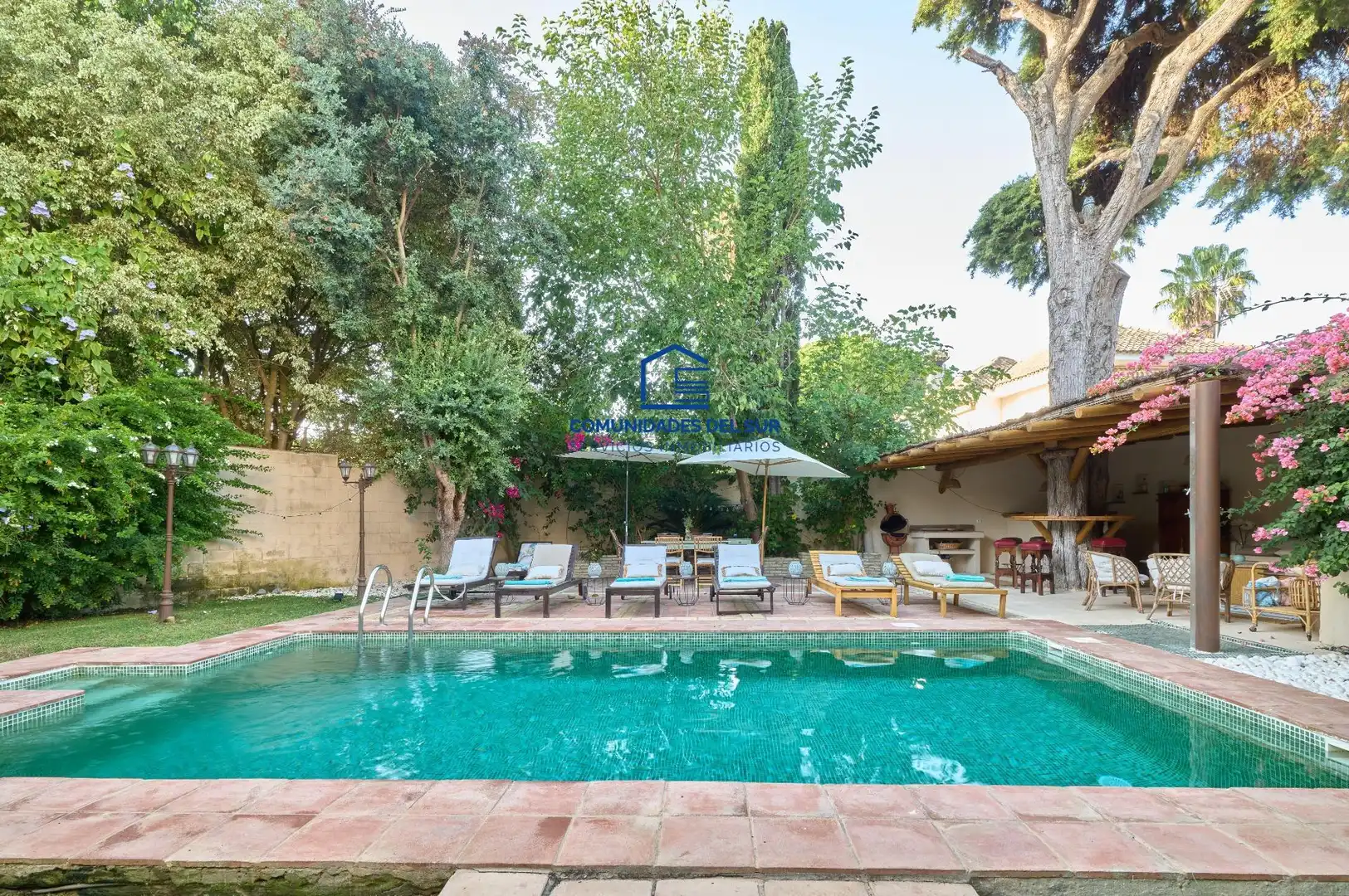 Jardí de Casa o xalet en venda en El Puerto de Santa María amb Aire condicionat, Jardí privat i Terrassa