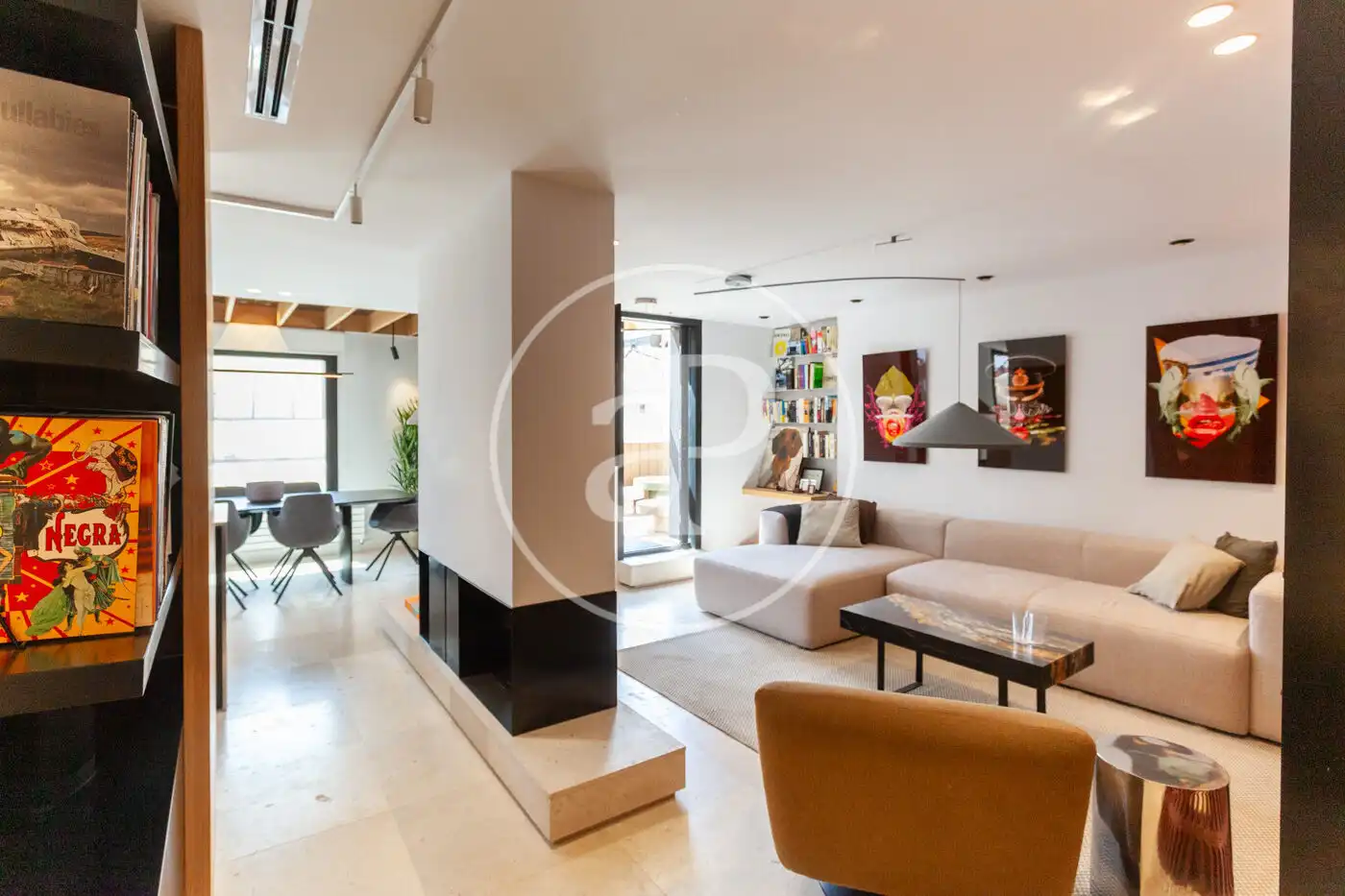 Living room of Flat for sale in Madrid  with Air Conditioner, Heating and Terrace