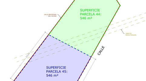 SE VENDE PARCELA URBANA ESQUINERA DE 543m2. EN 4 CAMINS, ZONA BOVERALS., imatge 5