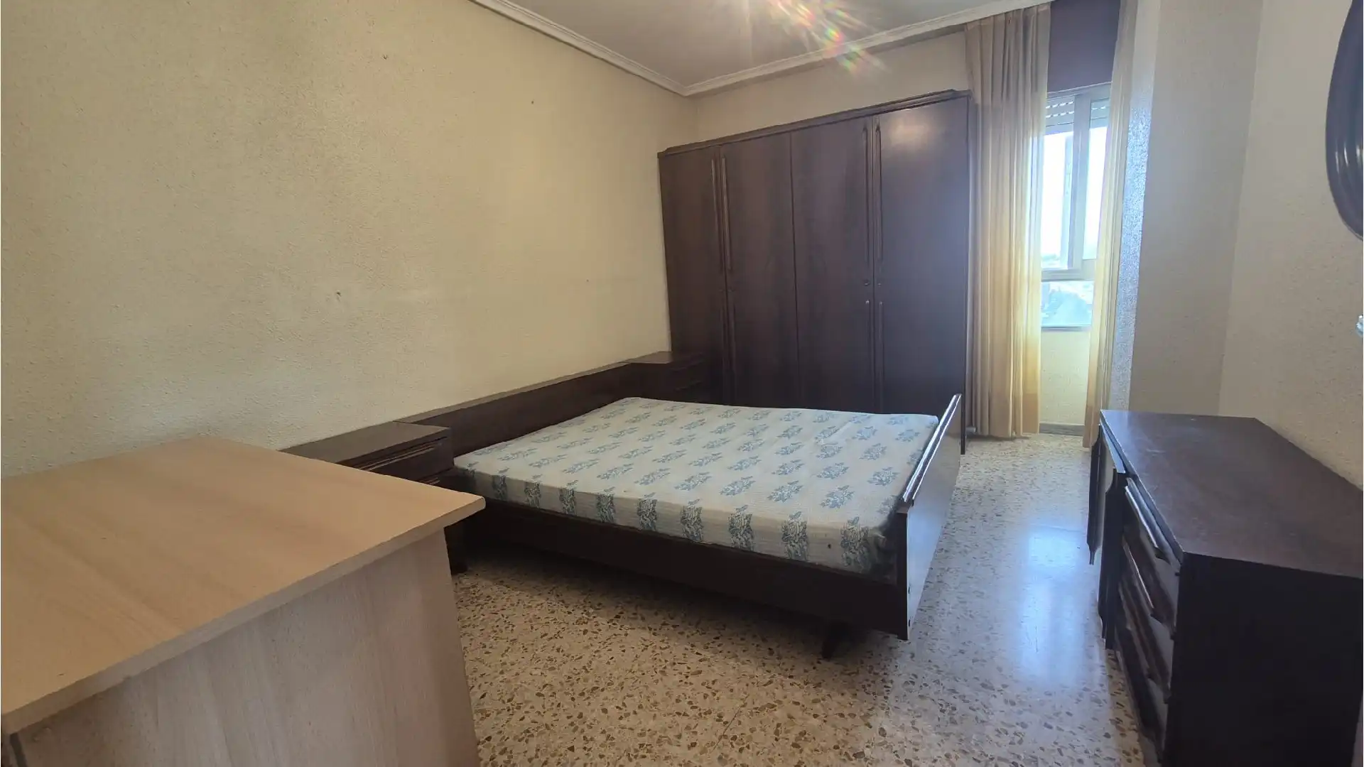 Bedroom of Flat for sale in Palencia  with Heating and Furnished