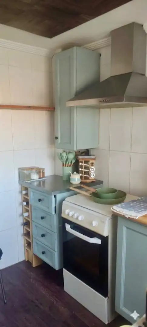 Küche von Wohnung zum Verkauf in Aspe mit Möbliert und Ofen