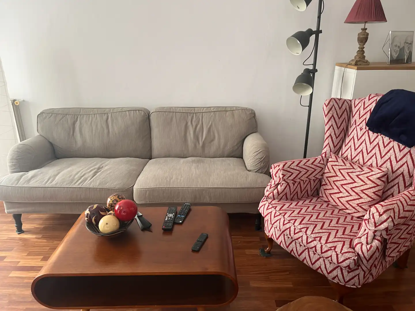 Sala de estar de Piso de alquiler en Donostia - San Sebastián  con Calefacción, Amueblado y Horno