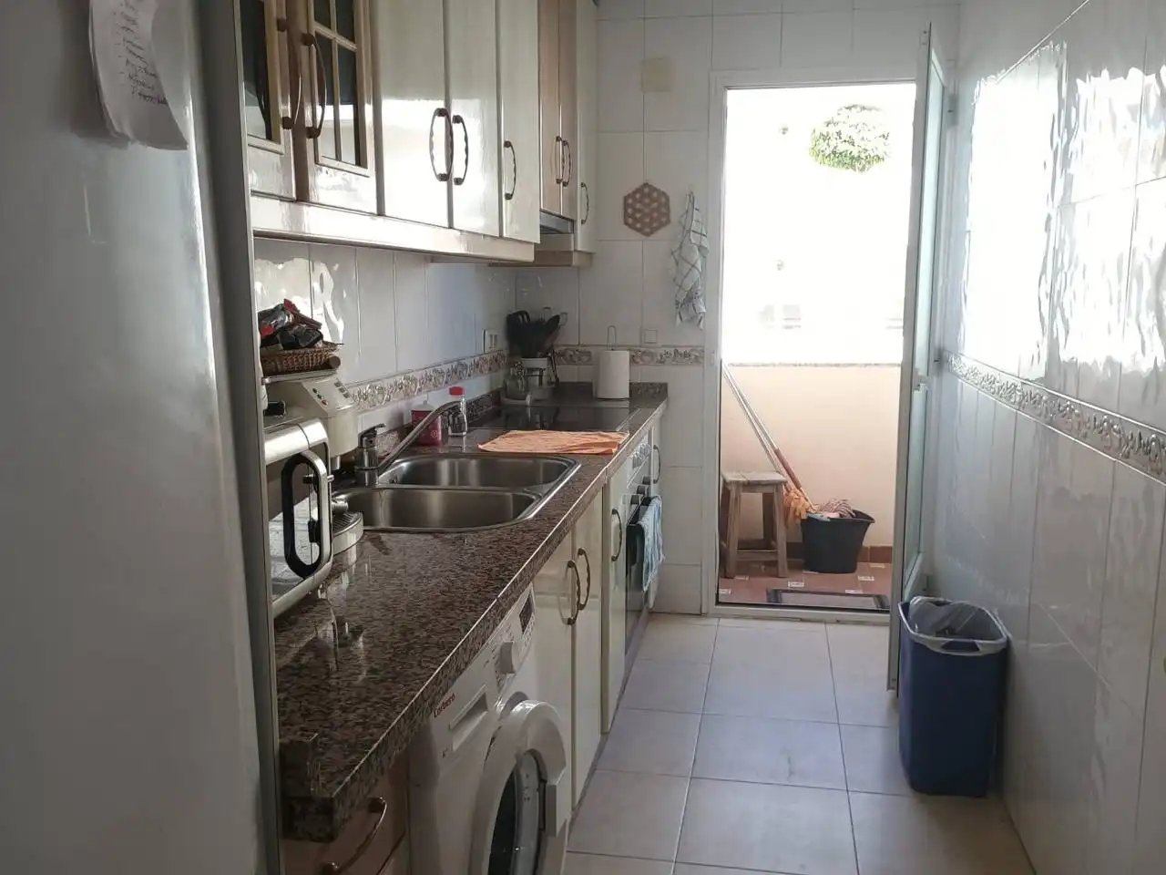 Cuina de Apartament en venda en Benalmádena amb Terrassa, Moblat i Balcó