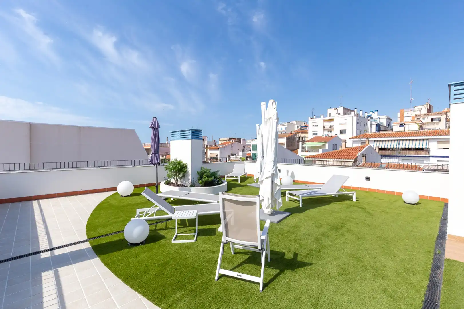 Terrace of Flat for sale in Sant Pol de Mar  with Air Conditioner, Heating and Terrace